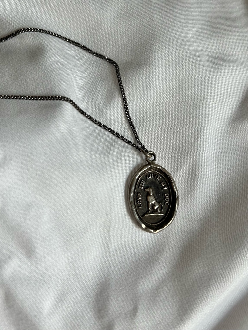 Pyrrha Love Me Love my Dog Necklace
